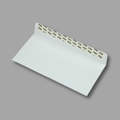 Self adhesive envelope | Plain | Size DL 110 mm x 220 mm | 100 and 80 GSM | Pack of 50 envelopes | Envelopes Series