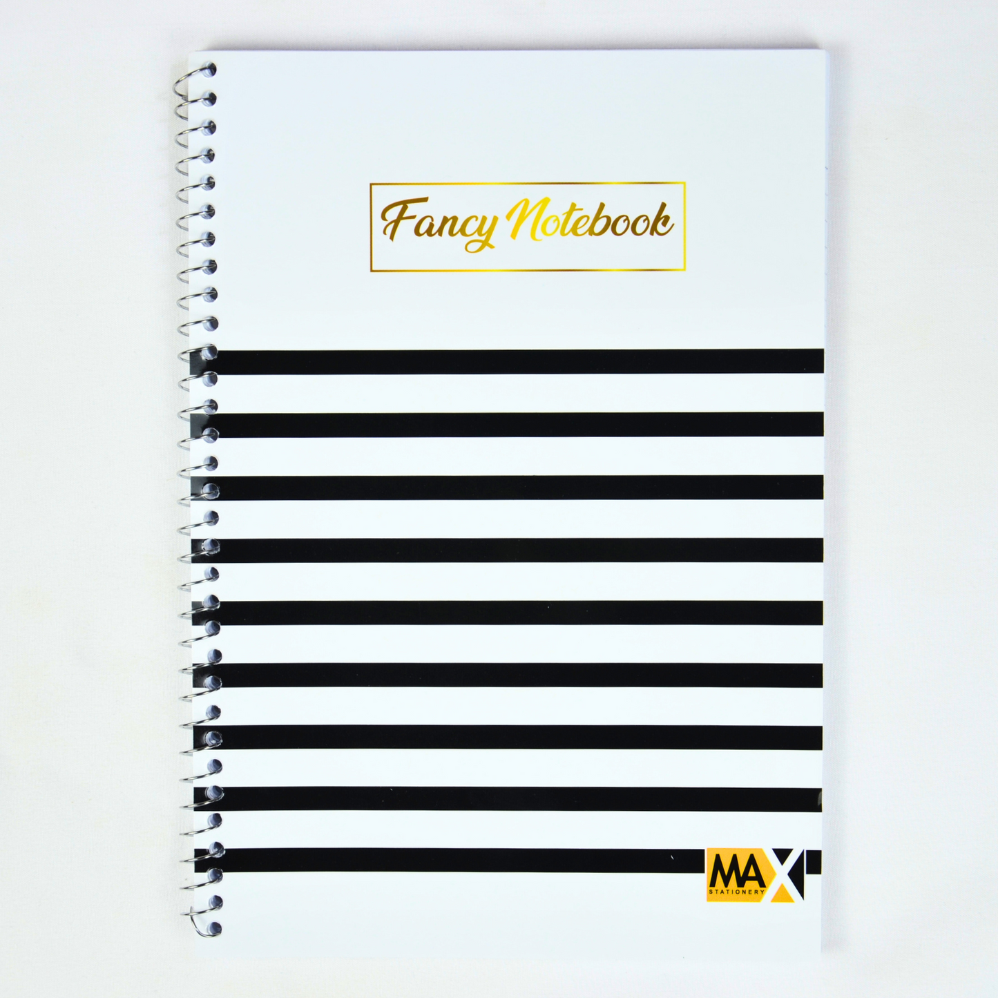 Wire bound Notebook | Size A4 20 cm x 28 cm | 60 GSM | Lined | 80 sheets | Fancy Style