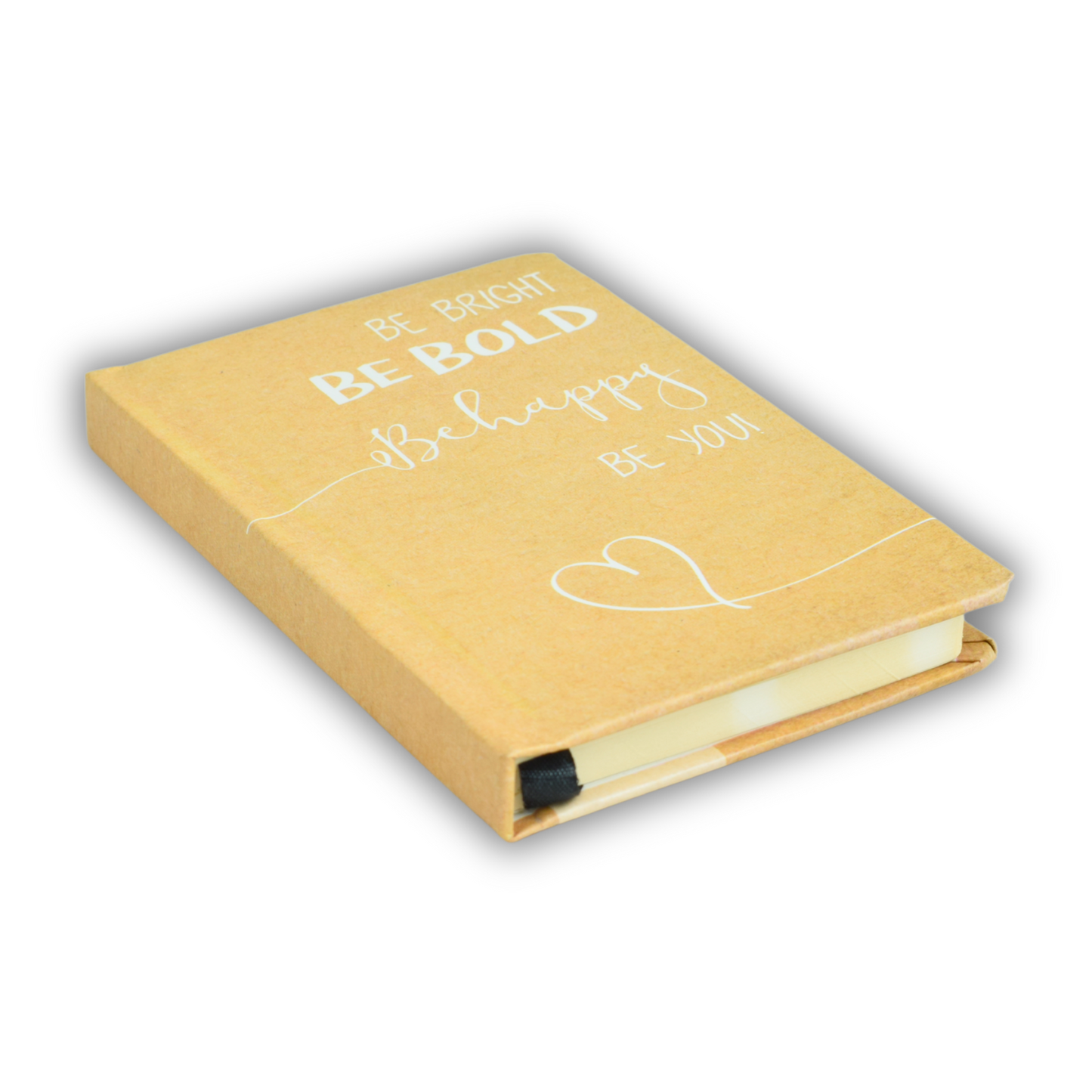 Hardcover Notebook – A6 – Lined – 100 Sheets – Kraft