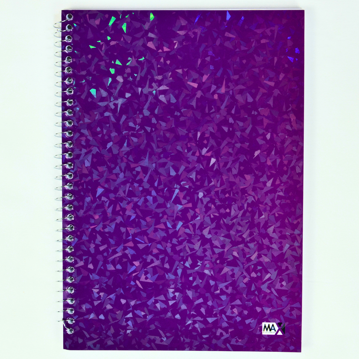 Max Stationery Cochet Cover Wire bound Notebook | Size A4 20 cm x 28 cm | 60 GSM | Various Ruling | 100 sheets | Laser Cover Series