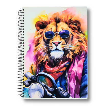 Wire-Bound Hard Cover Notebook – A4 – 150 Sheets – Lined