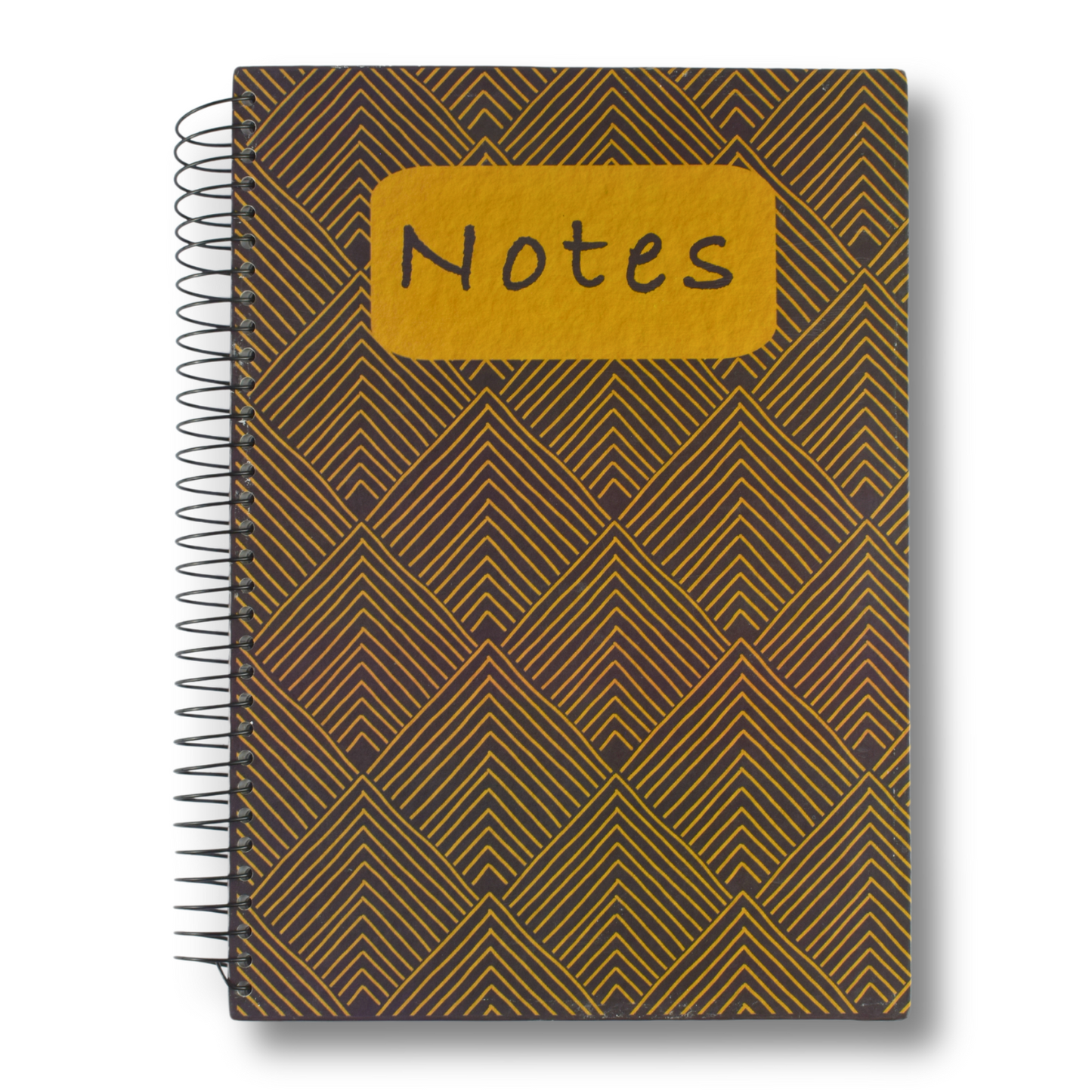 Max Stationery Hard Cover Wire bound Notebook | Size A4 20 cm x 28 cm | 70 GSM | Lined | 200 sheets | Nora Gad Designs - Hard Cover Series