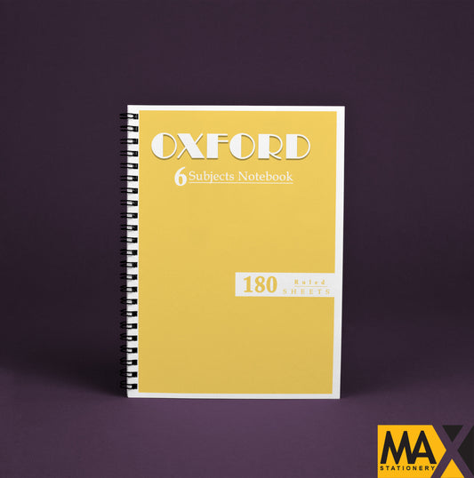 Wire-Bound Notebook – A4 – 180 Sheets – Lined