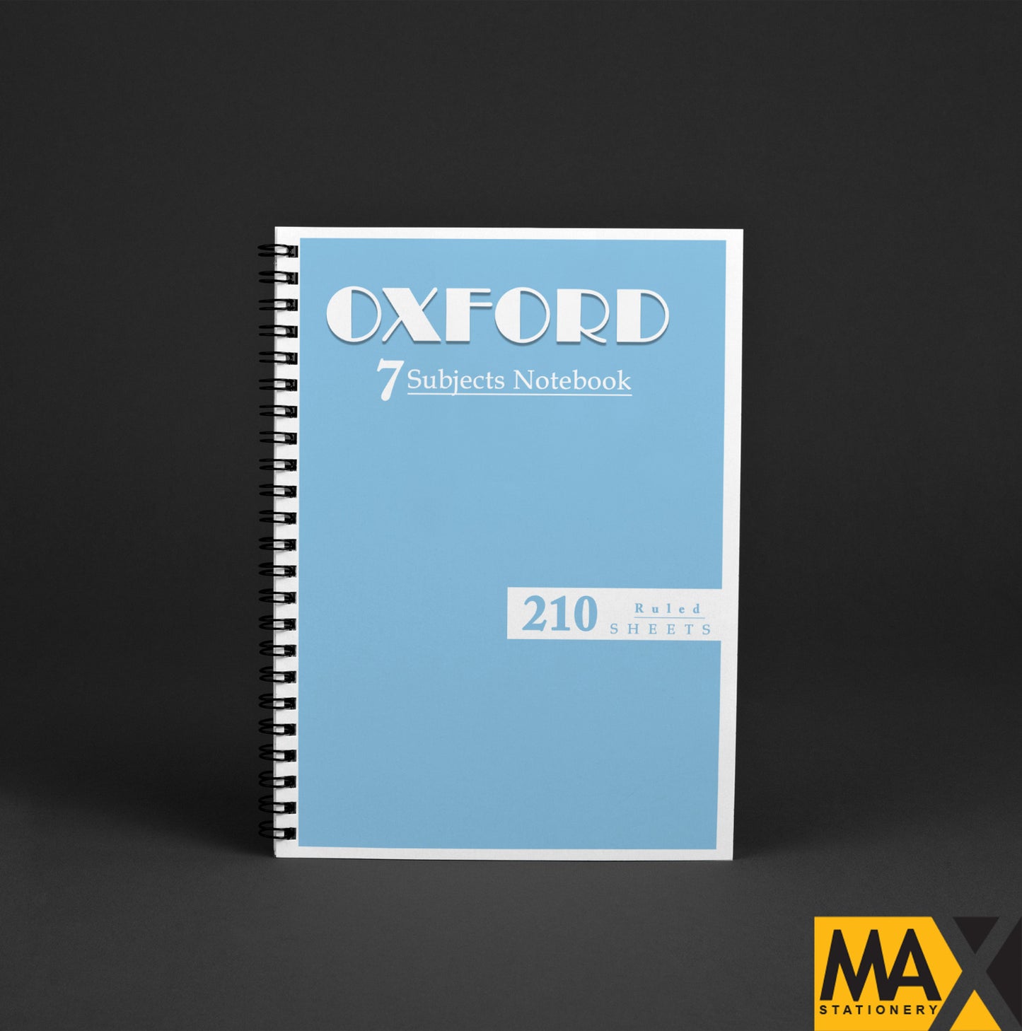 Wire-Bound Notebook – A4 – 210 Sheets – Lined