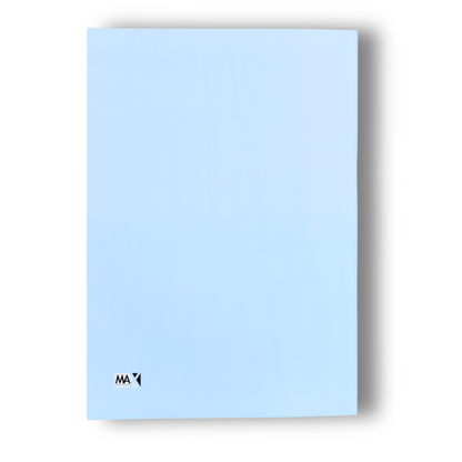 | Stapled Notebook | 60 sheets | Lined | A4 | 21 cm x 29.7 cm | Pastel Colors Series by Max Paper House