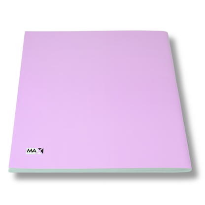 Exercise Notebook – A4 – Lined - Pastel Colors