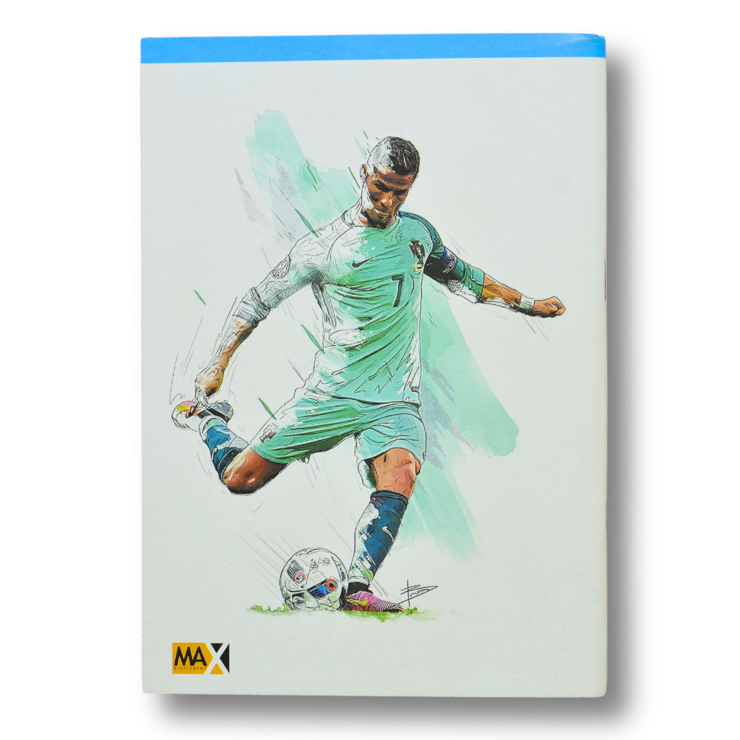 A5 0.5 cm square school notebook by Max Stationery with 80 sheets, 60 GSM paper, and a 250 GSM duplex designed cover – great for math and geometry. Rolando Cover
