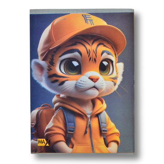 School notebook | Size A5 16 cm x 22.5 cm | 60 GSM | 1 cm Square | 60 sheets | School Notebook Series by Max Paper House