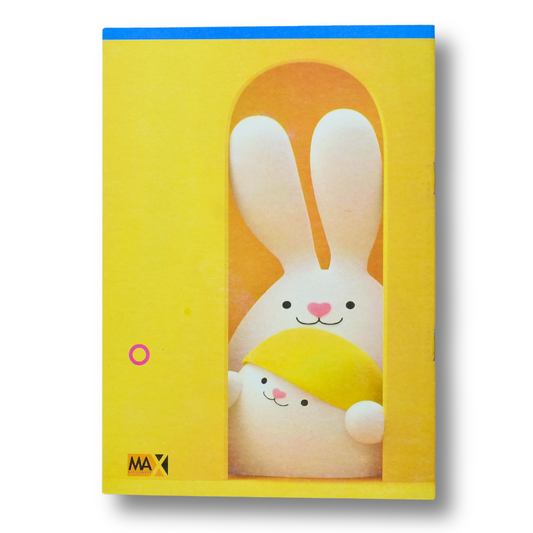 Max Stationery A5 9-line school notebook with 28 sheets, 60 GSM paper, and a designed 250 GSM duplex cover – perfect for handwriting practice.