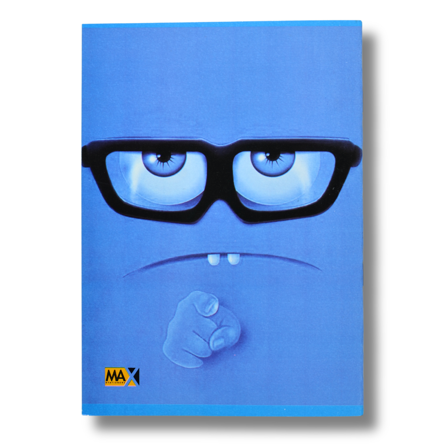 Max Stationery A5 9-line school notebook with 28 sheets, 60 GSM paper, and a designed 250 GSM duplex cover – perfect for handwriting practice.