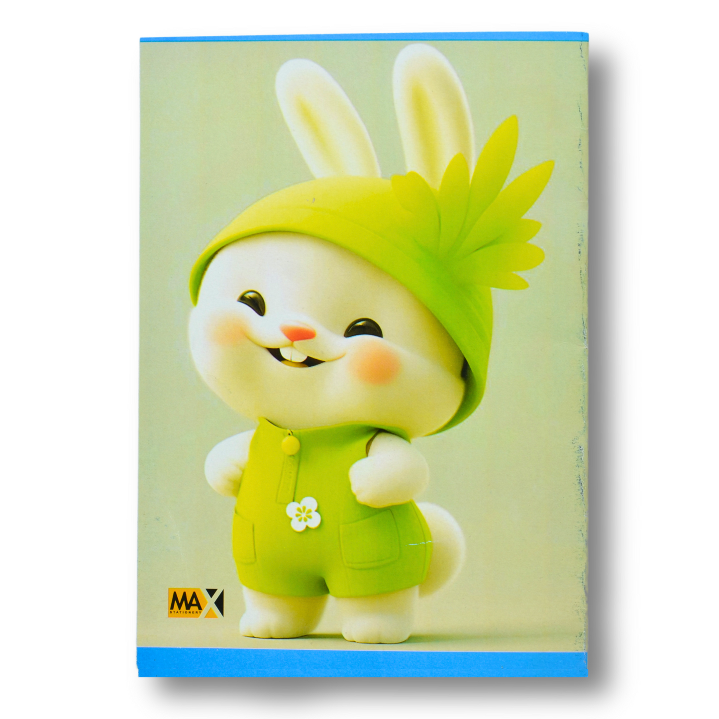 Max Stationery A5 9-line school notebook with 28 sheets, 60 GSM paper, and a designed 250 GSM duplex cover – perfect for handwriting practice.