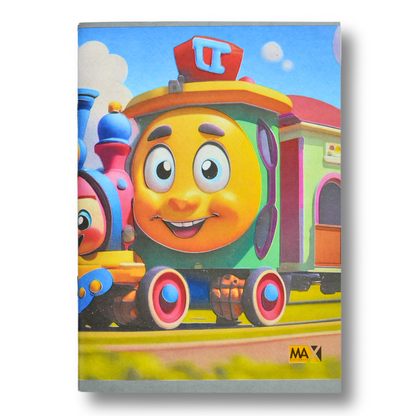 School notebook | Size A5 16 cm x 22.5 cm | 60 GSM | Seyes | 60 sheets | School Notebook Series by Max Paper House