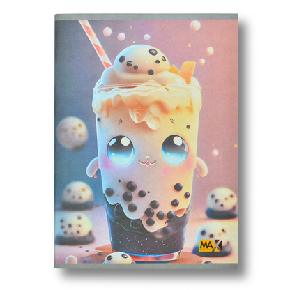 School notebook | Size A5 16 cm x 22.5 cm | 60 GSM | 3 Lines | 60 sheets | School Notebook Series by Max Paper House