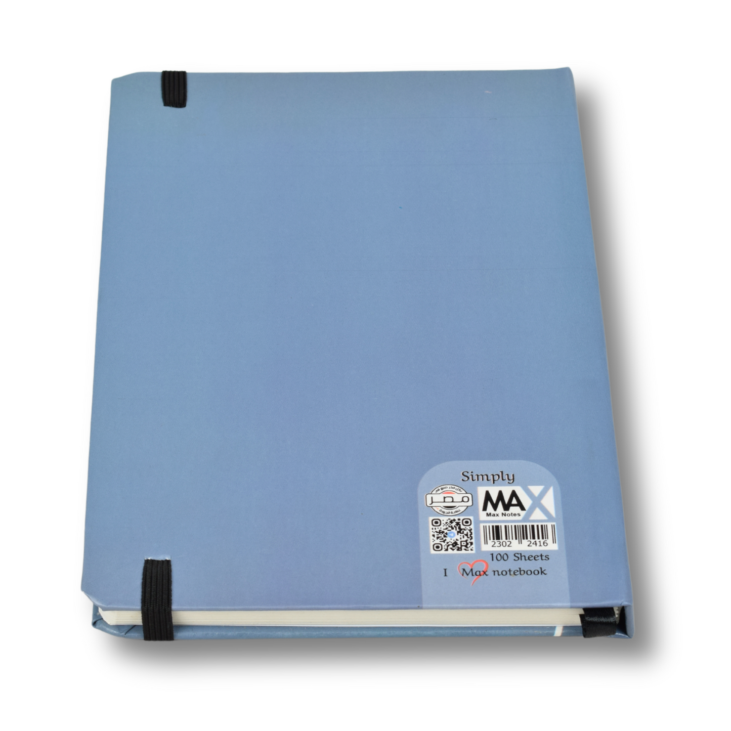 Hardcover Notebook – A5 – Lined – 100 Sheets – Simply