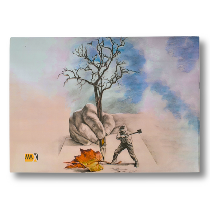 Drawing Sketchbook – 24 × 34 cm – 40 Sheets – Drawing Sketches Series