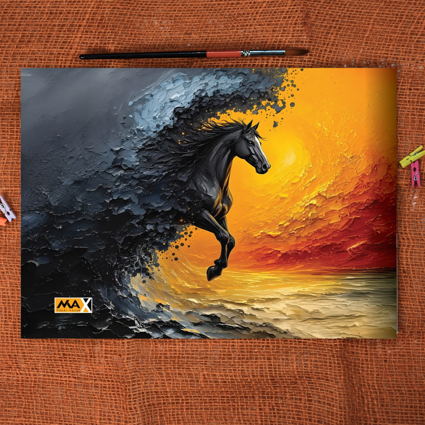 Drawing Sketchbook – 24 × 34 cm – 40 Sheets – Drawing Sketches Series