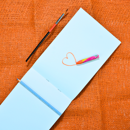 Max Stationery | دفتر رسم تخطيطي مُدبَّس | 16 ورقة | سادة | B5 | 17 سم × 24 سم | Lanscape | سلسلة رسومات تخطيطية