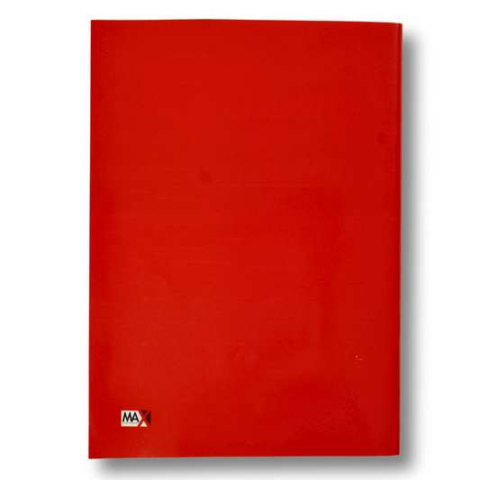 Stapled Notebook | Size A4 21 cm x 29.7 cm | 60 GSM | Page and Page | Main Colors Series by Max Paper House