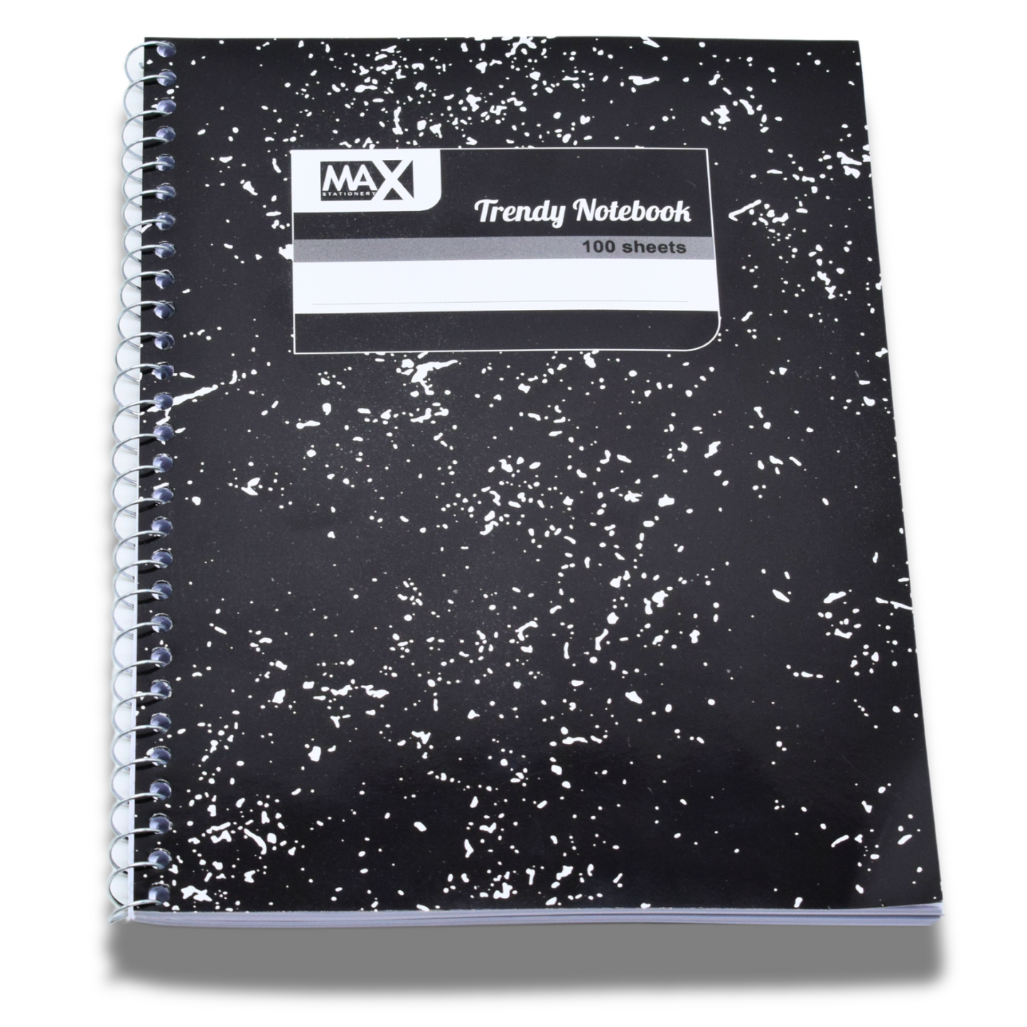 Wire bound Notebook | Size B5 17 cm x 25 cm | 60 GSM | Lined | 100 sheets | Trendy Style