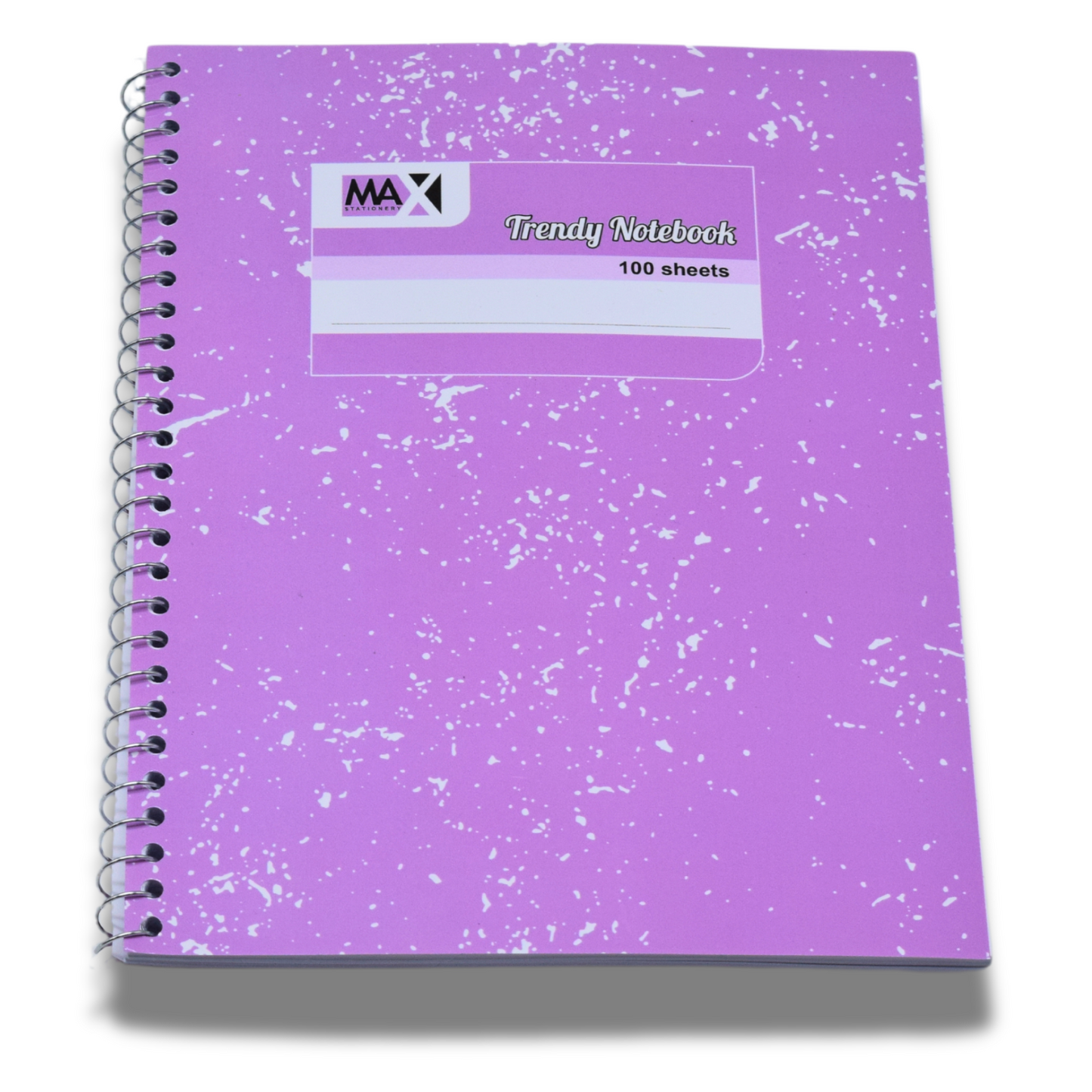 Wire bound Notebook | Size B5 17 cm x 25 cm | 60 GSM | Lined | 100 sheets | Trendy Style