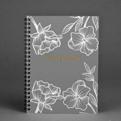 Wire-Bound Hard Cover Notebook – B5 – 200 Sheets – Lined