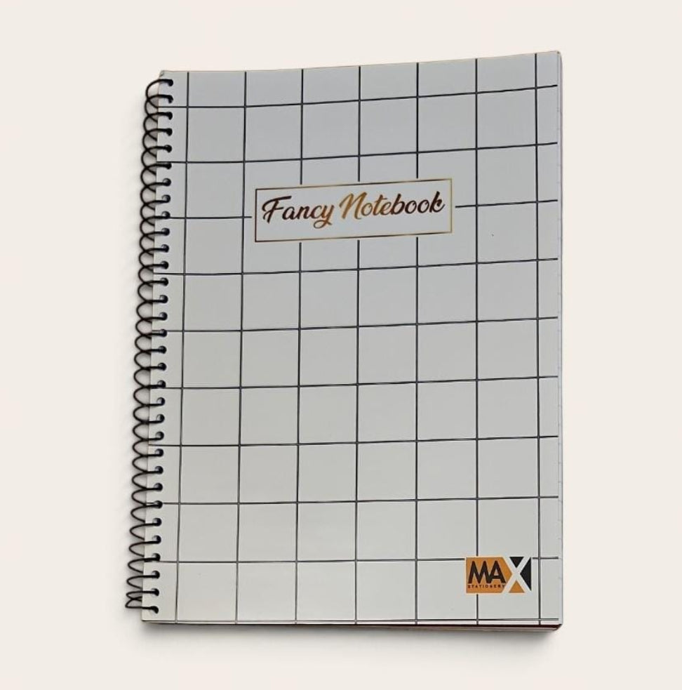 Wire-Bound Notebook Fancy – A4 – 140 Sheets – Lined