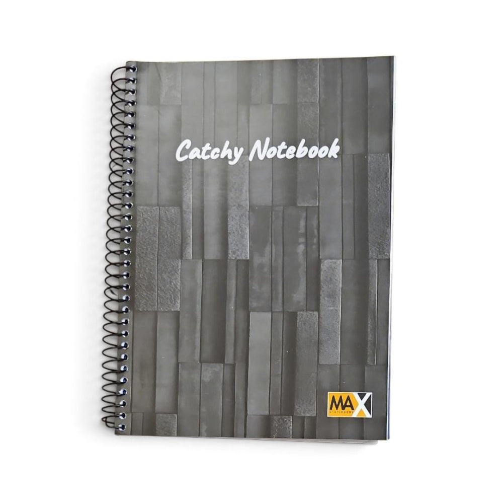 Wire-Bound Notebook Catchy – A4 – 180 Sheets – Lined