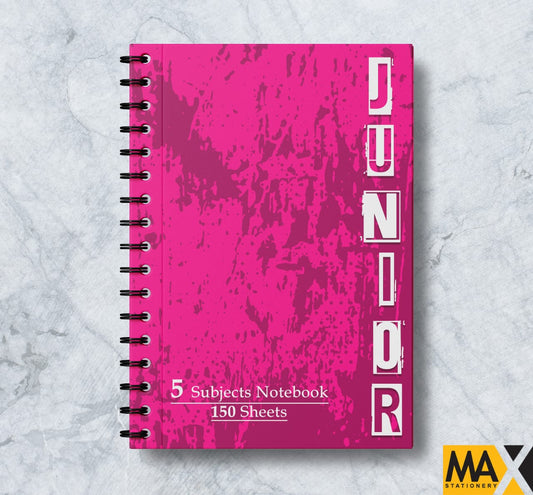 Wire-Bound Notebook Junior – A4 – 150 Sheets – Lined