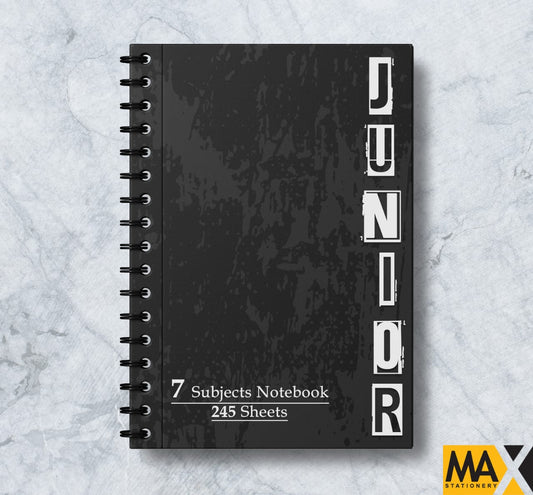 Wire-Bound Notebook Junior – A4 – 245 Sheets – Lined