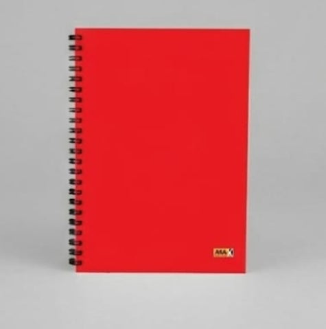 Wire-Bound Notebook Flexy - A4 - Double Lines (English)