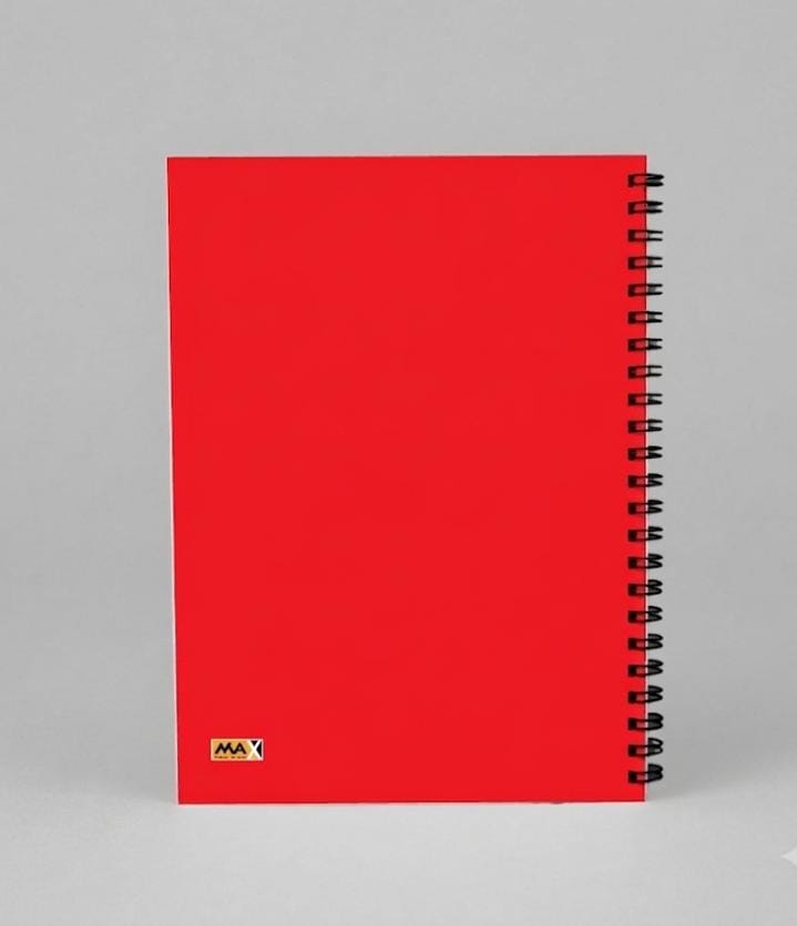 Wire-Bound Notebook Flexy - A4 - 0.5 cm Square (Small Squares)