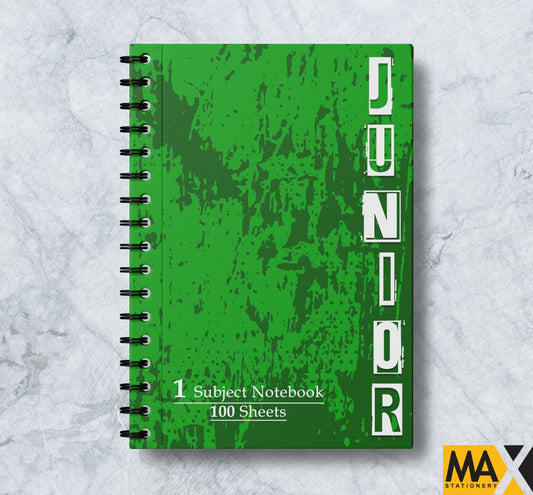 Wire-Bound Notebook Junior  – A4 – 100 Sheets – Lined