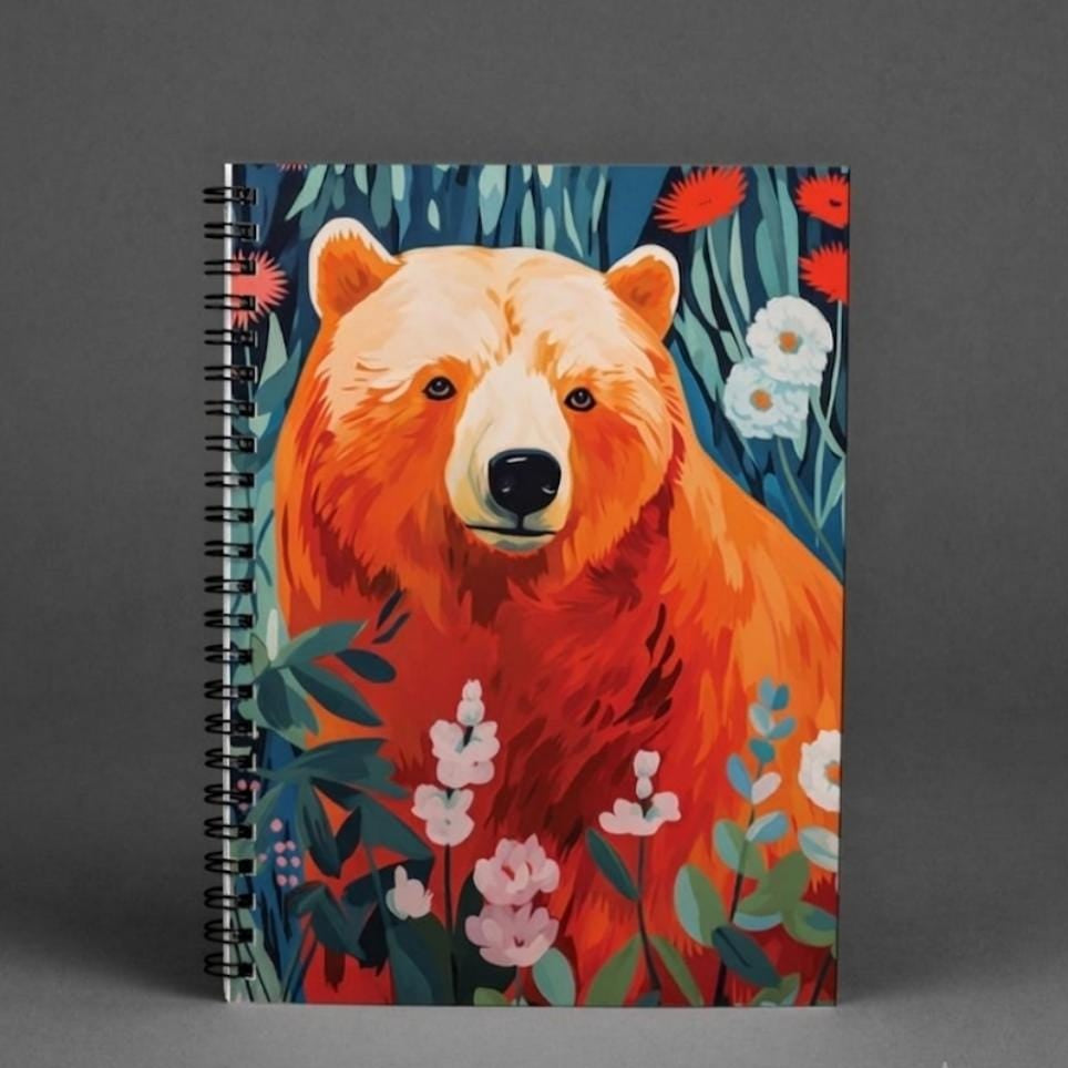 Wire-Bound Hard Cover Notebook – B5 – 200 Sheets – Lined