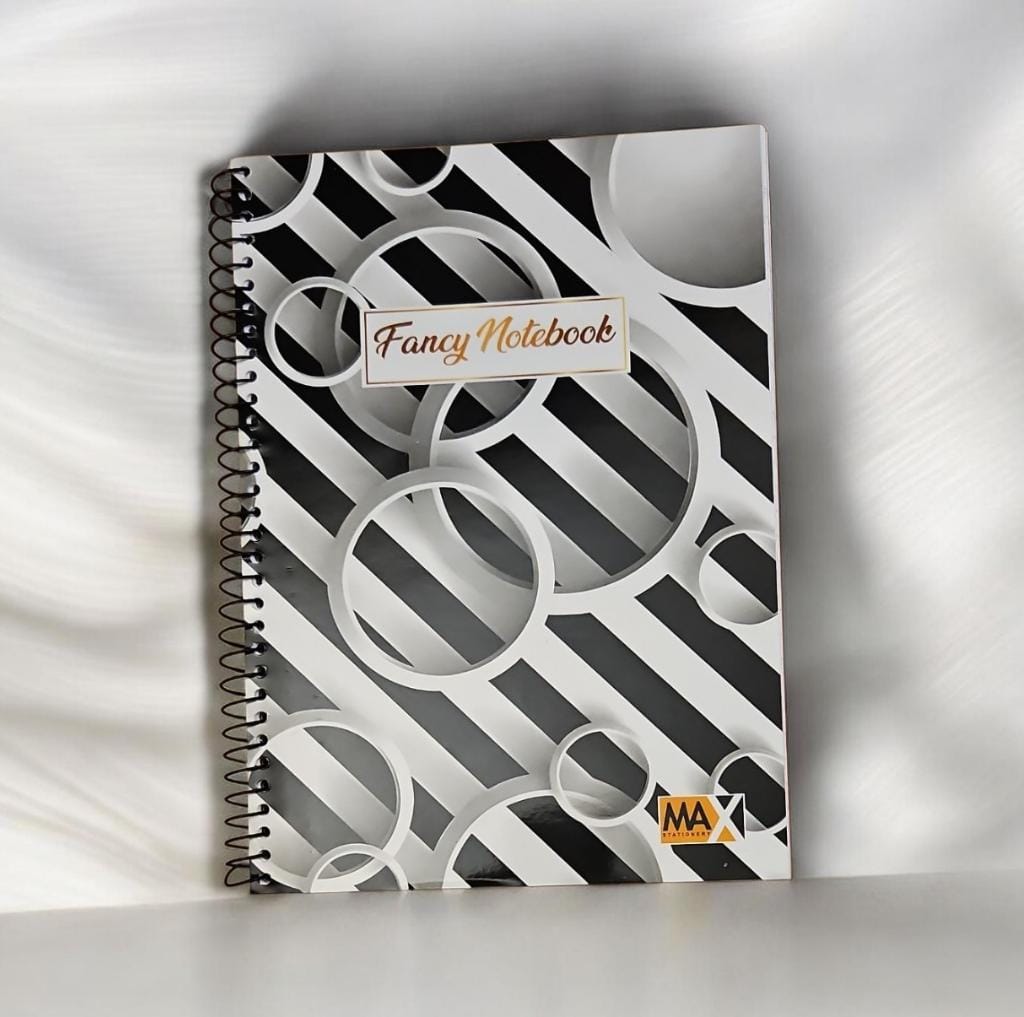 Wire-Bound Notebook Fancy – A4 – 140 Sheets – Lined