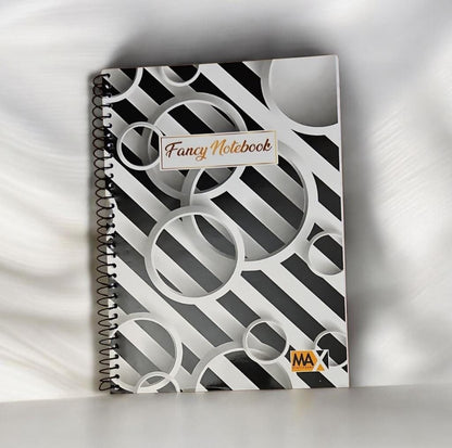 Wire-Bound Notebook Fancy – A4 – 140 Sheets – Lined