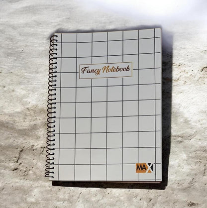 Wire-Bound Notebook Fancy – A4 – 140 Sheets – Lined