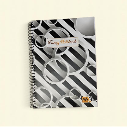 Wire-Bound Notebook Fancy – A4 – 140 Sheets – Lined