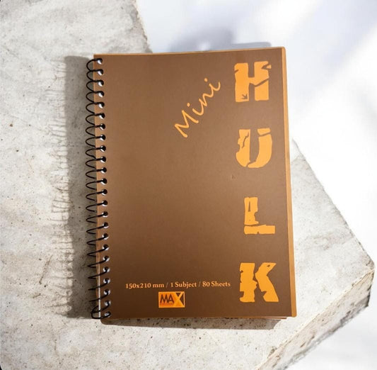 Wire-Bound Notebook Mini Hulk – A4 –80 Sheets – Lined