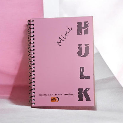 Wire-Bound Notebook Mini Hulk – A5 –100 Sheets – Lined