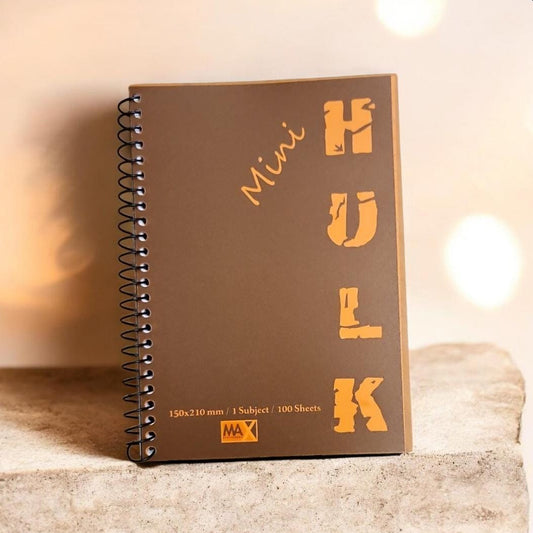 Wire-Bound Notebook Mini Hulk – A5 –100 Sheets – Lined