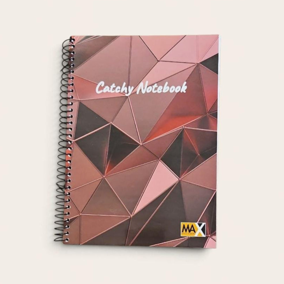 Wire-Bound Notebook Catchy – A4 – 180 Sheets – Lined