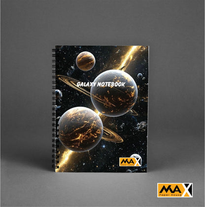 Wire-Bound Notebook Galaxy – A4 – 60 Sheets – Lined