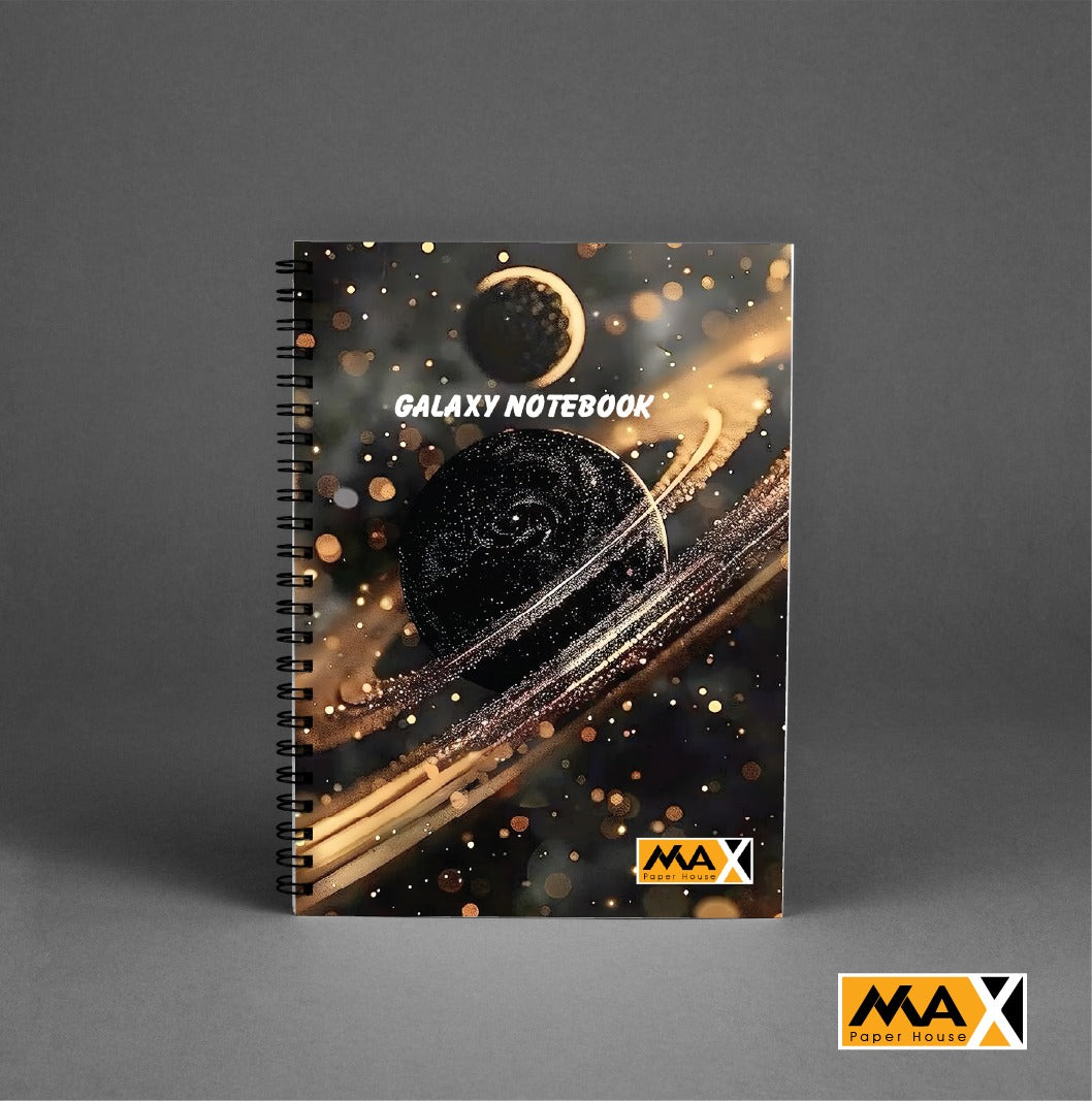 Wire-Bound Notebook Galaxy – A4 – 100 Sheets – Lined