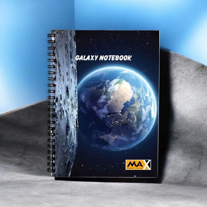 Wire-Bound Notebook Galaxy – A4 – 100 Sheets – Lined