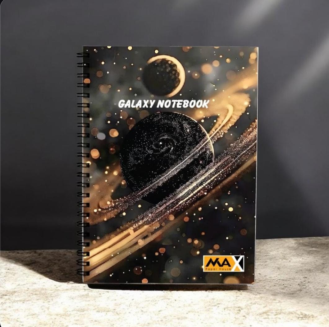Wire-Bound Notebook Galaxy – A4 – 100 Sheets – Lined