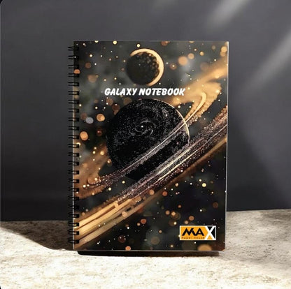 Wire-Bound Notebook Galaxy – A4 – 100 Sheets – Lined