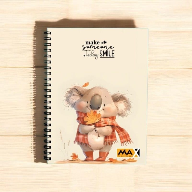 Wire-Bound Notebook Energy – A4 – 60 Sheets – Lined