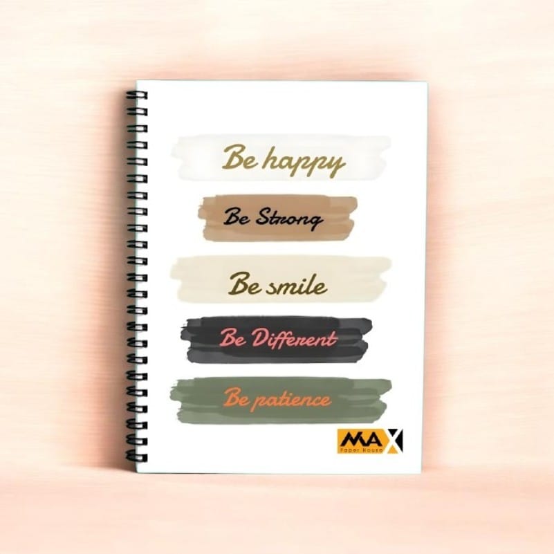 Wire-Bound Notebook Energy – A4 – 60 Sheets – Lined