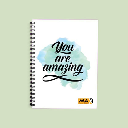 Wire-Bound Notebook Energy – A4 – 120 Sheets – Lined