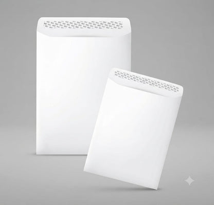 Self adhesive envelope | Plain | Size C3 330 mm x 450 mm | 100 GSM | Pack of 50 envelopes | Envelopes Series